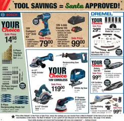 Preview of Menards weekly ads valid from 29.11.2025 | Page: 4 | Products: Rotary Tool, Drill Bit, Starter, Case