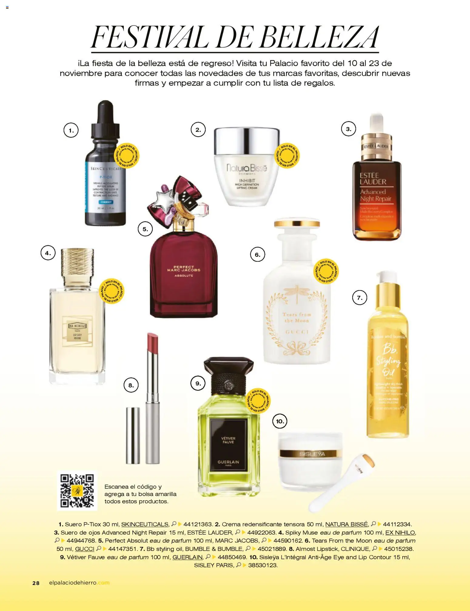 Nuevas ofertas de Palacio De Hierro válidas en toda la República Mexicana desde el 01.11.2025. ¡Encuentra las mejores ofertas en Palacio De Hierro catálogo! | Página: 30