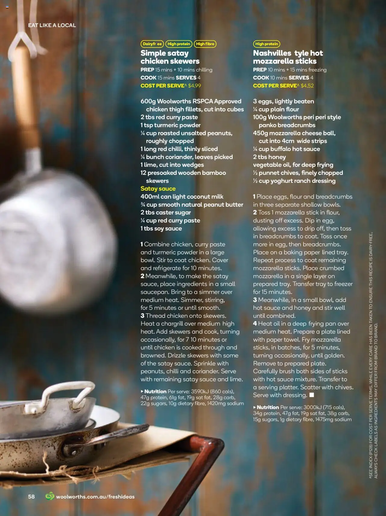 Woolworths catalogue - valid from 01.06.2025 | Page: 58 | Products: Powder, Cheese, Honey, Chilli