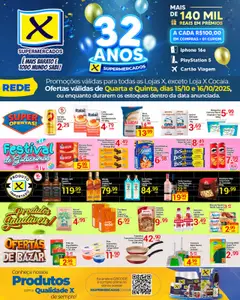 X Supermercados - Ofertas da semana - Pré-Visualização do folheto da loja X Supermercados, válido de 15.10.2025