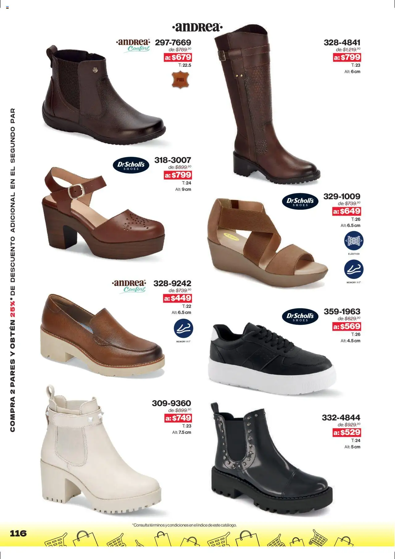 Nuevas ofertas de Andrea válidas en toda la República Mexicana desde el 10.08.2025. ¡Encuentra las mejores ofertas en Andrea - Catálogo Outlet! | Página: 116