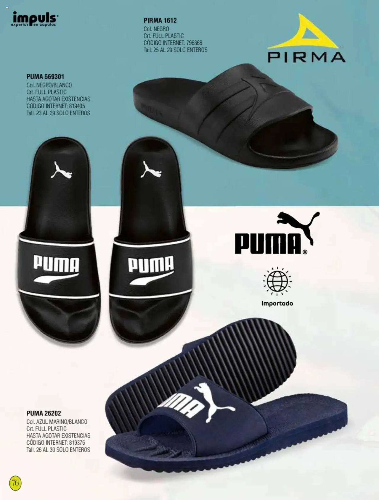 Nuevas ofertas de Impuls válidas en toda la República Mexicana desde el 03.01.2025. ¡Encuentra las mejores ofertas en Impuls catálogo Caballero Primavera-Verano 2025! | Página: 78 | Productos: Zapatos