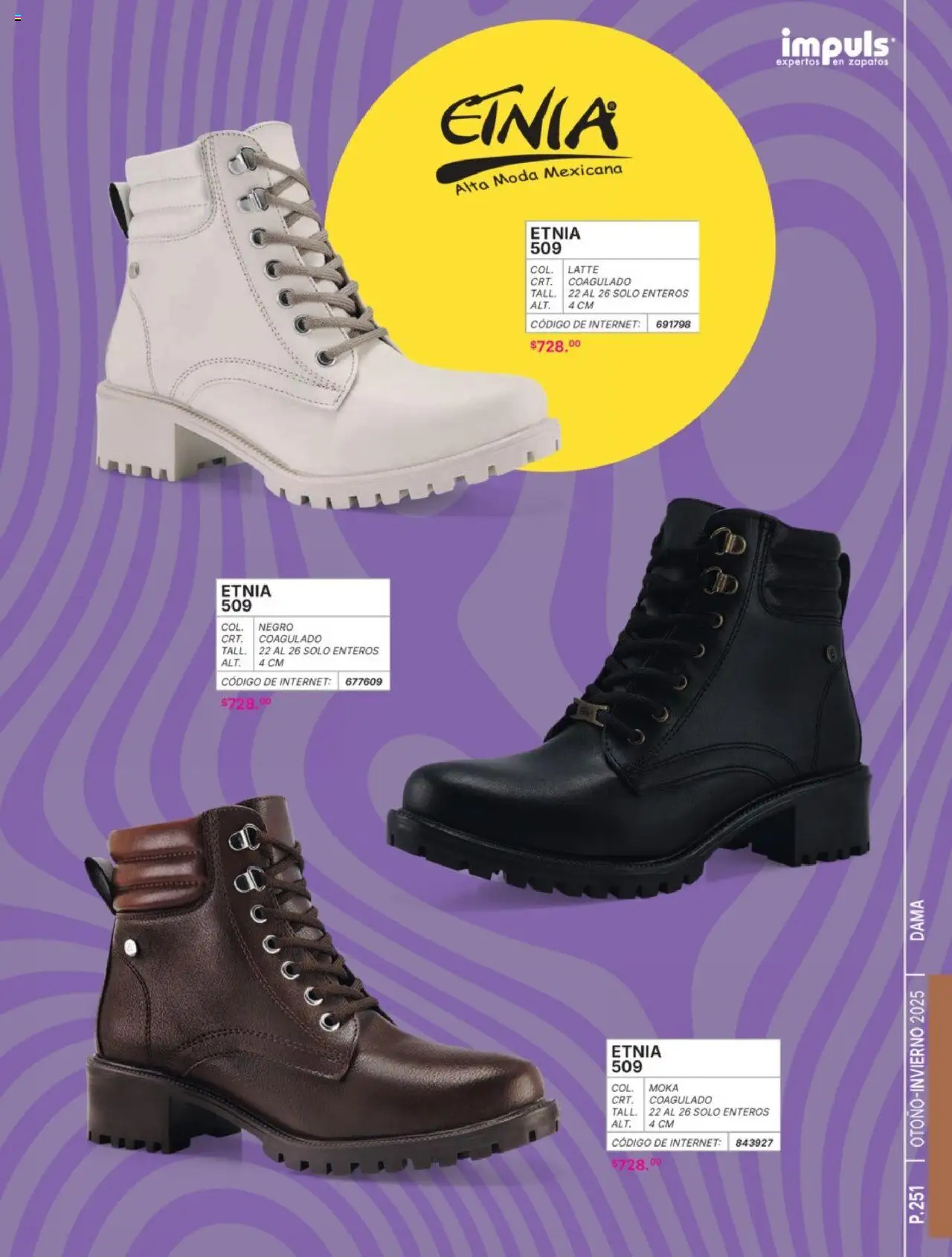 Nuevas ofertas de Impuls válidas en toda la República Mexicana desde el 07.07.2025. ¡Encuentra las mejores ofertas en Impuls catálogo Dama Otoño-Invierno 2025! | Página: 253 | Productos: Zapatos