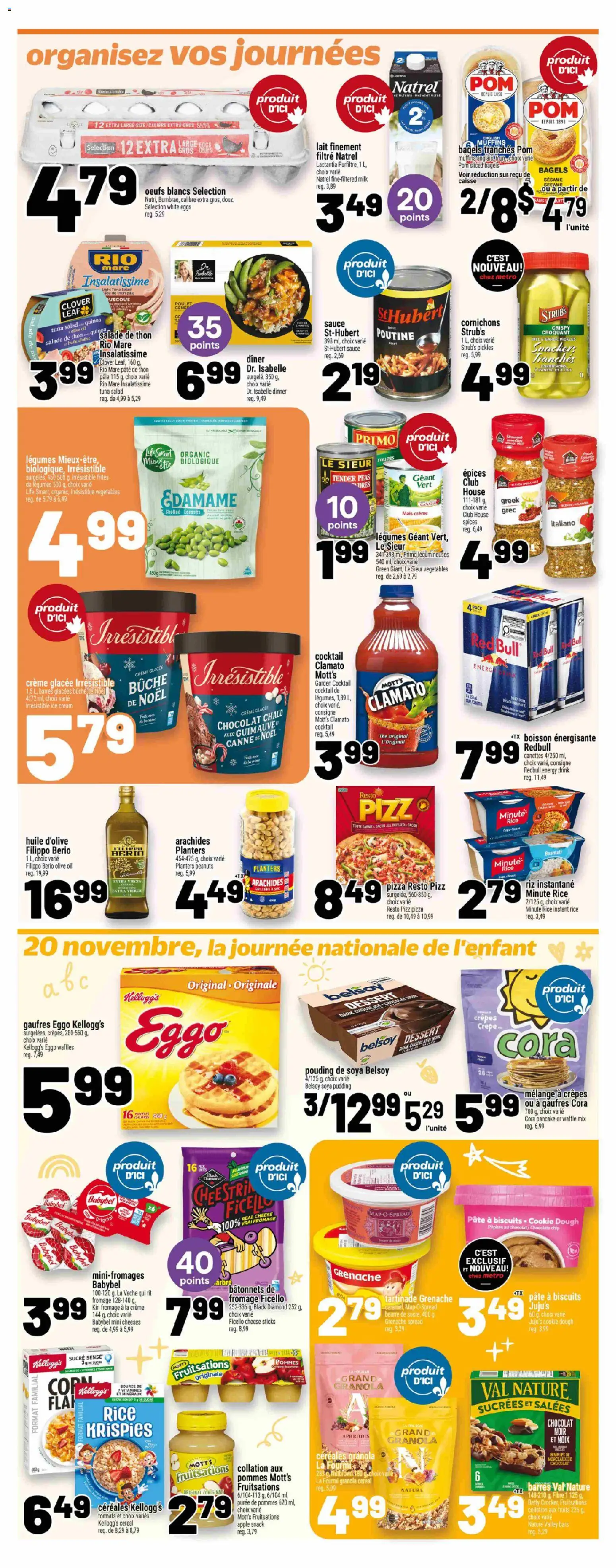 Metro flyer valid from 20.11.2025 | Page: 15 | Products: Salad, Milk, Cheese, Chocolate