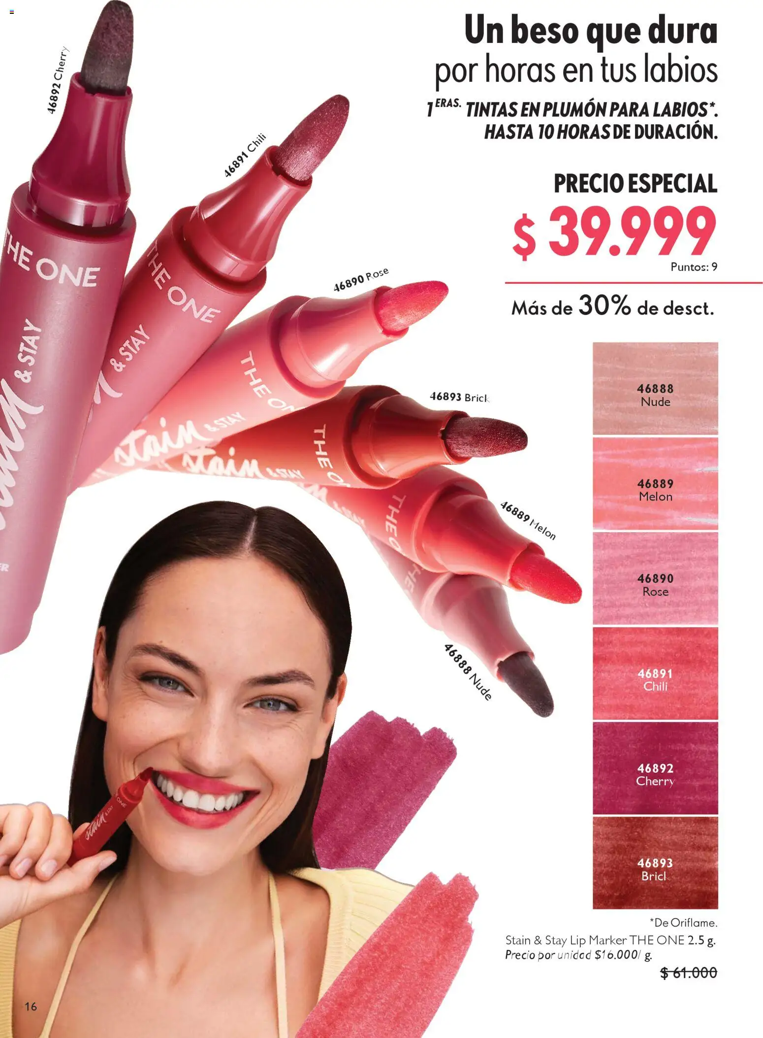 Oriflame revista - valida desde el 14.02.2026 | Página: 16 | Productos: Melón