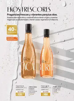 Vista previa de Natura campaña 18 2025, nuevo folleto de la tienda, válido en México a partir del 01.12.2025 | Página: 43 | Productos: Cacao, Eau de toilette