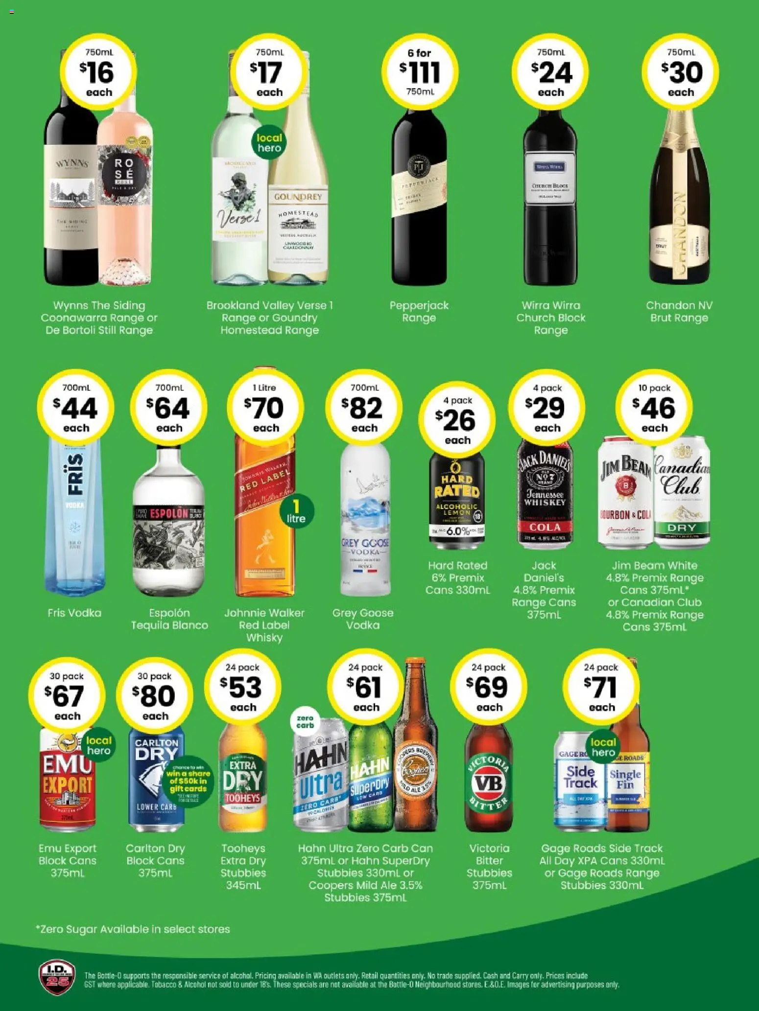 The Bottle-O catalogue - valid from 30.03.2026 | Page: 2 | Products: Vodka, Whiskey, Sugar, Lemon