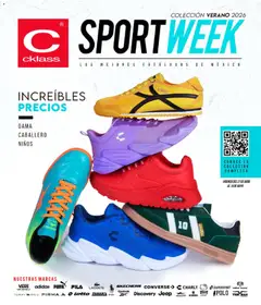 Vista previa de Cklass catálogo Sportweek, nuevo folleto de la tienda, válido en México a partir del 28.04.2026