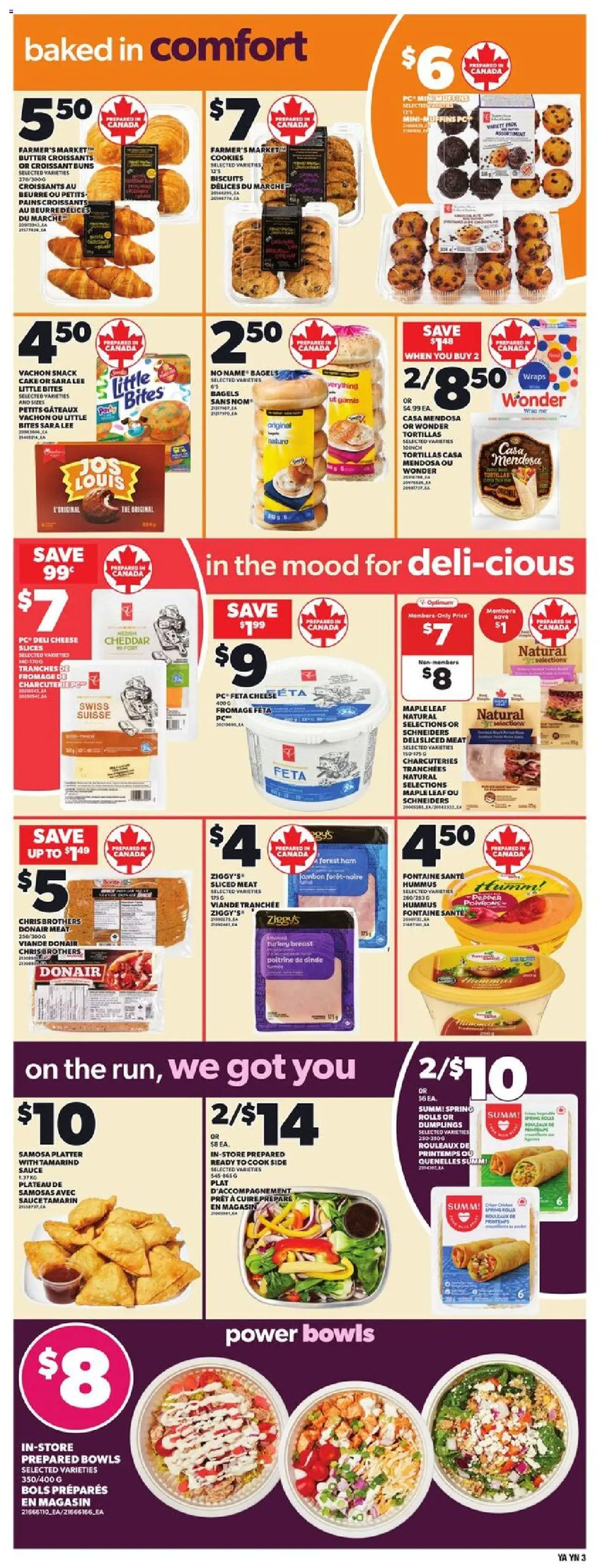 Independent Grocer flyer valid from 16.10.2025 | Page: 4 | Products: Cookies, PC, Turkey, Cheese