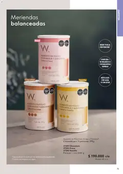 Oriflame - Catálogo 03 -  Vista previa de la revista de la tienda Oriflame valido desde el 14.02.2026 | Página: 75 | Productos: Fresa, Manzana, Leche, Chocolate