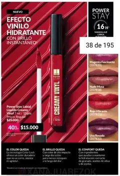 Vista previa Catálogo AVON Campaña 1/2026 válido desde el 01.01.2026 | Página: 32 | Productos: Maquillaje, Brillo, Oliva, Uva