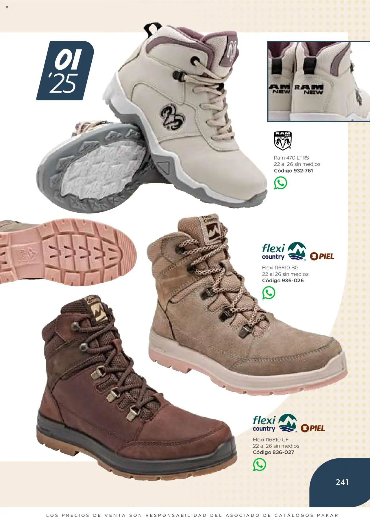 Nuevas ofertas de SC Pakar válidas en toda la República Mexicana desde el 24.07.2025. ¡Encuentra las mejores ofertas en SC Pakar - Catálogo Casual otoño / invierno! | Página: 241