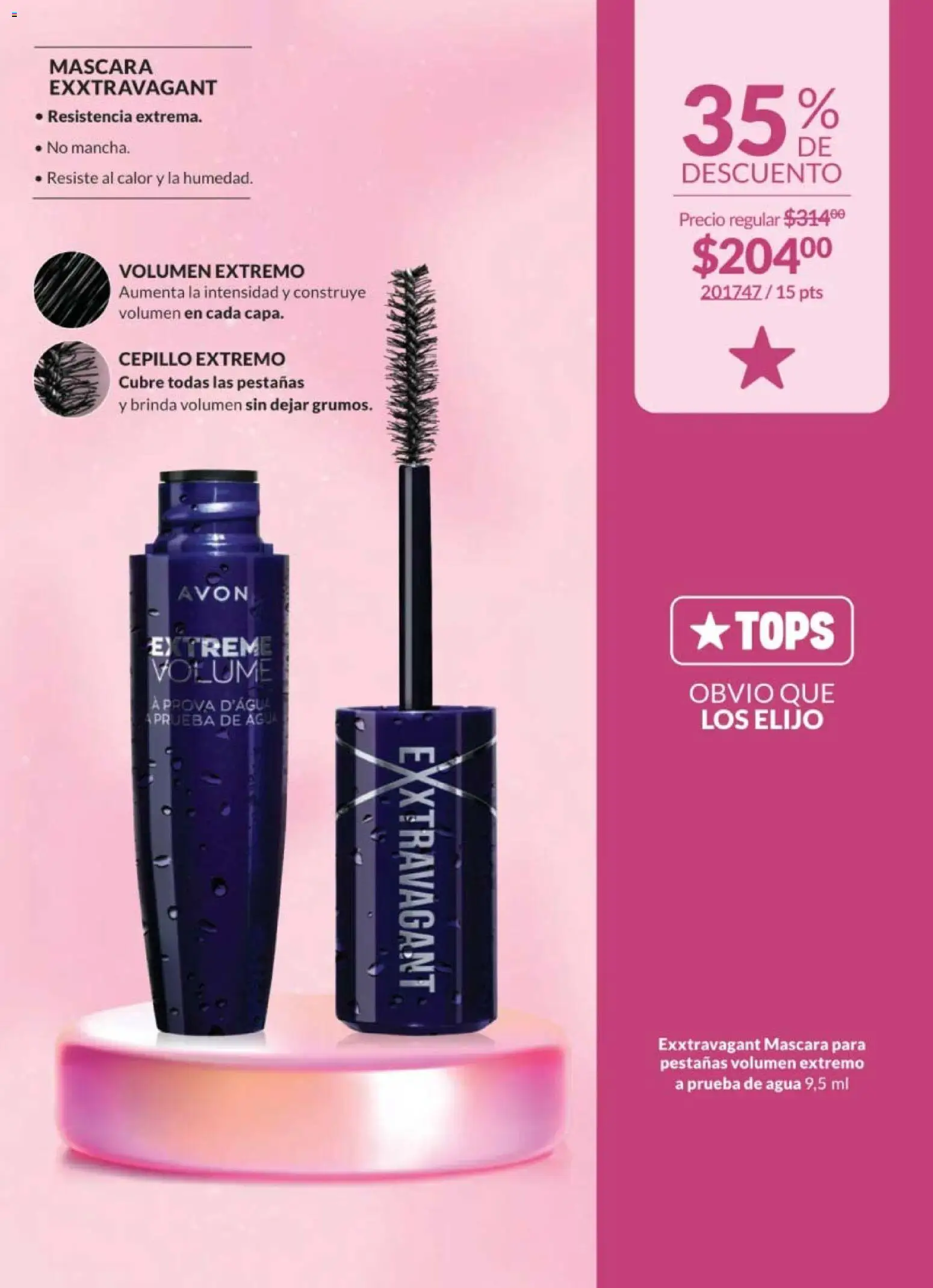 Nuevas ofertas de AVON válidas en toda la República Mexicana desde el 30.01.2026. ¡Encuentra las mejores ofertas en AVON campaña 3 2026! | Página: 25 | Productos: Cepillo, Máscara, Agua