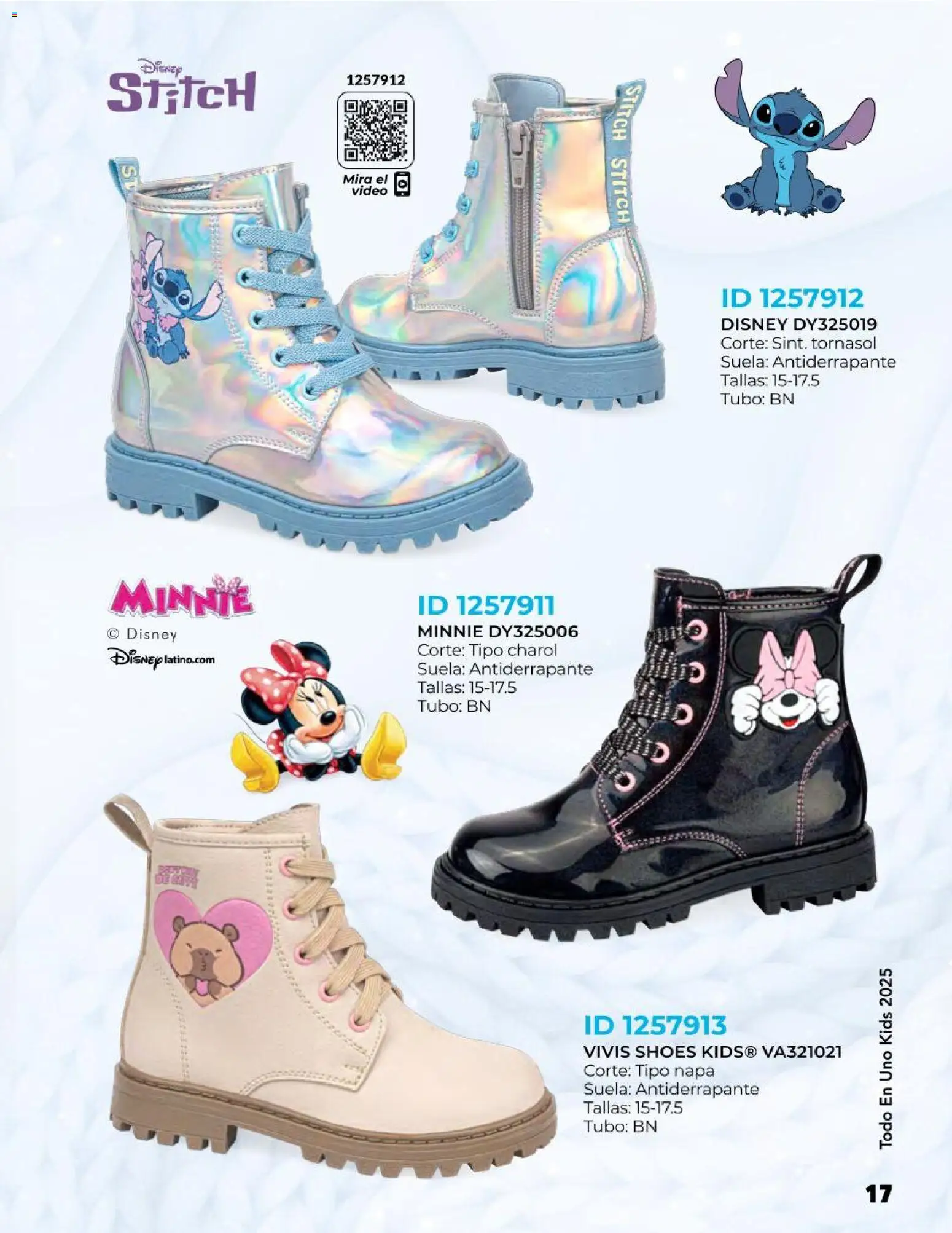 Nuevas ofertas de Price Shoes válidas en toda la República Mexicana desde el 27.10.2025. ¡Encuentra las mejores ofertas en Price Shoes catálogo Kids todo en uno! | Página: 17 | Productos: Video