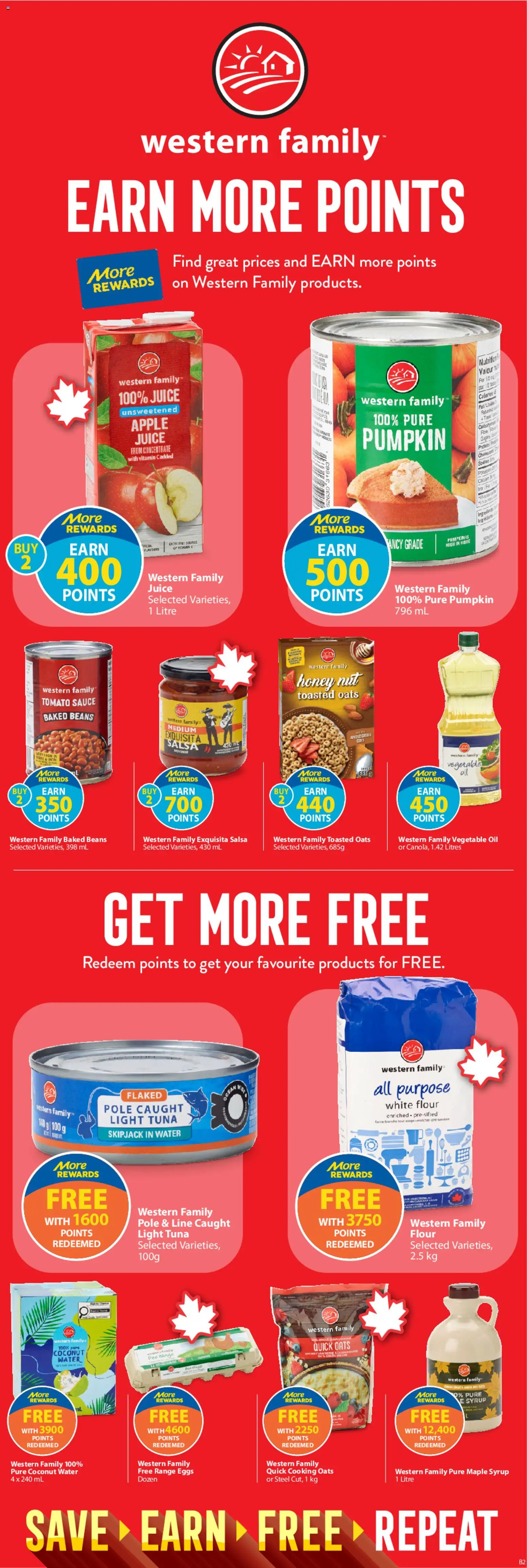 Save on foods flyer valid from 15.01.2026 | Page: 28 | Products: Iron, Oil, Pumpkin, Juice