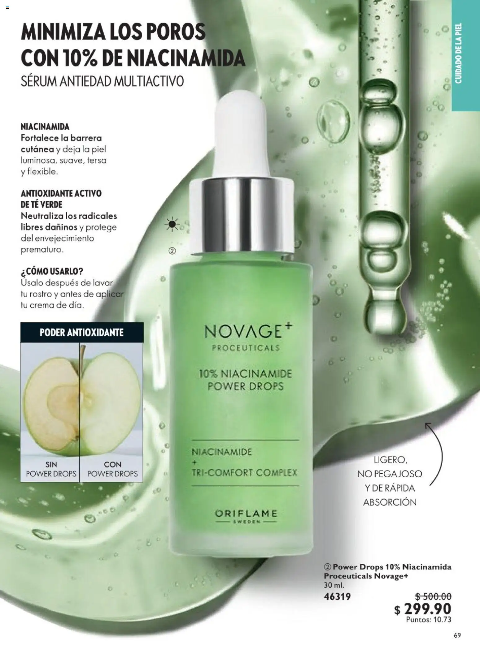 Nuevas ofertas de Oriflame válidas en toda la República Mexicana desde el 18.04.2026. ¡Encuentra las mejores ofertas en Oriflame campaña 6 2026! | Página: 69 | Productos: Serum, Crema, Té