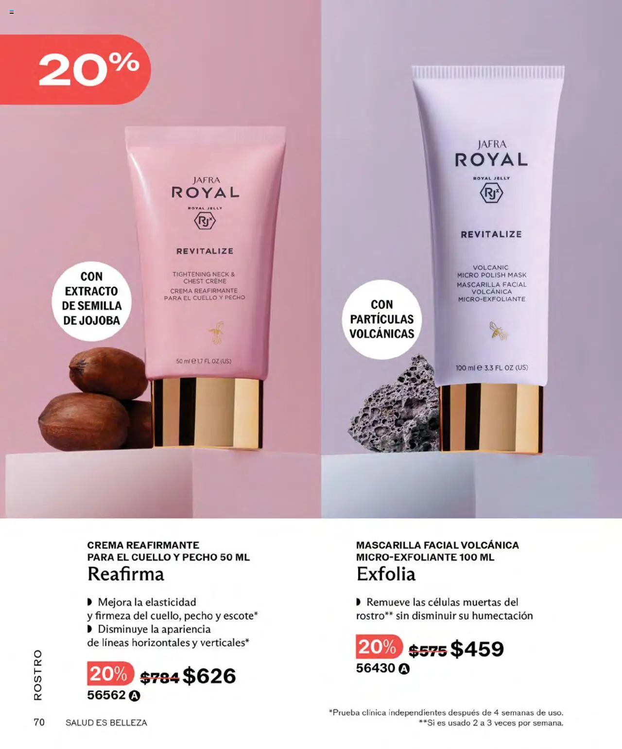 Nuevas ofertas de JAFRA válidas en toda la República Mexicana desde el 01.07.2025. ¡Encuentra las mejores ofertas en JAFRA catálogo! | Página: 70
