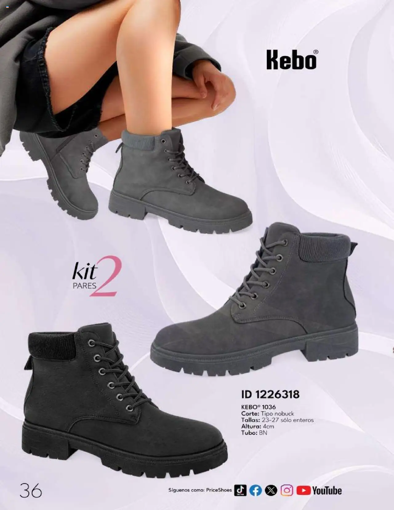 Nuevas ofertas de Price Shoes válidas en toda la República Mexicana desde el 14.10.2025. ¡Encuentra las mejores ofertas en Price Shoes - Catálogo - 10 Pagos sin Intereses! | Página: 34