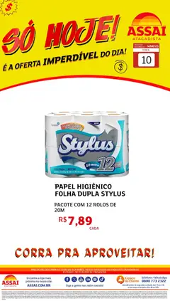 Assaí Atacadista ofertas - DF - Pré-Visualização do folheto da loja Assaí Atacadista, válido de 10.03.2026