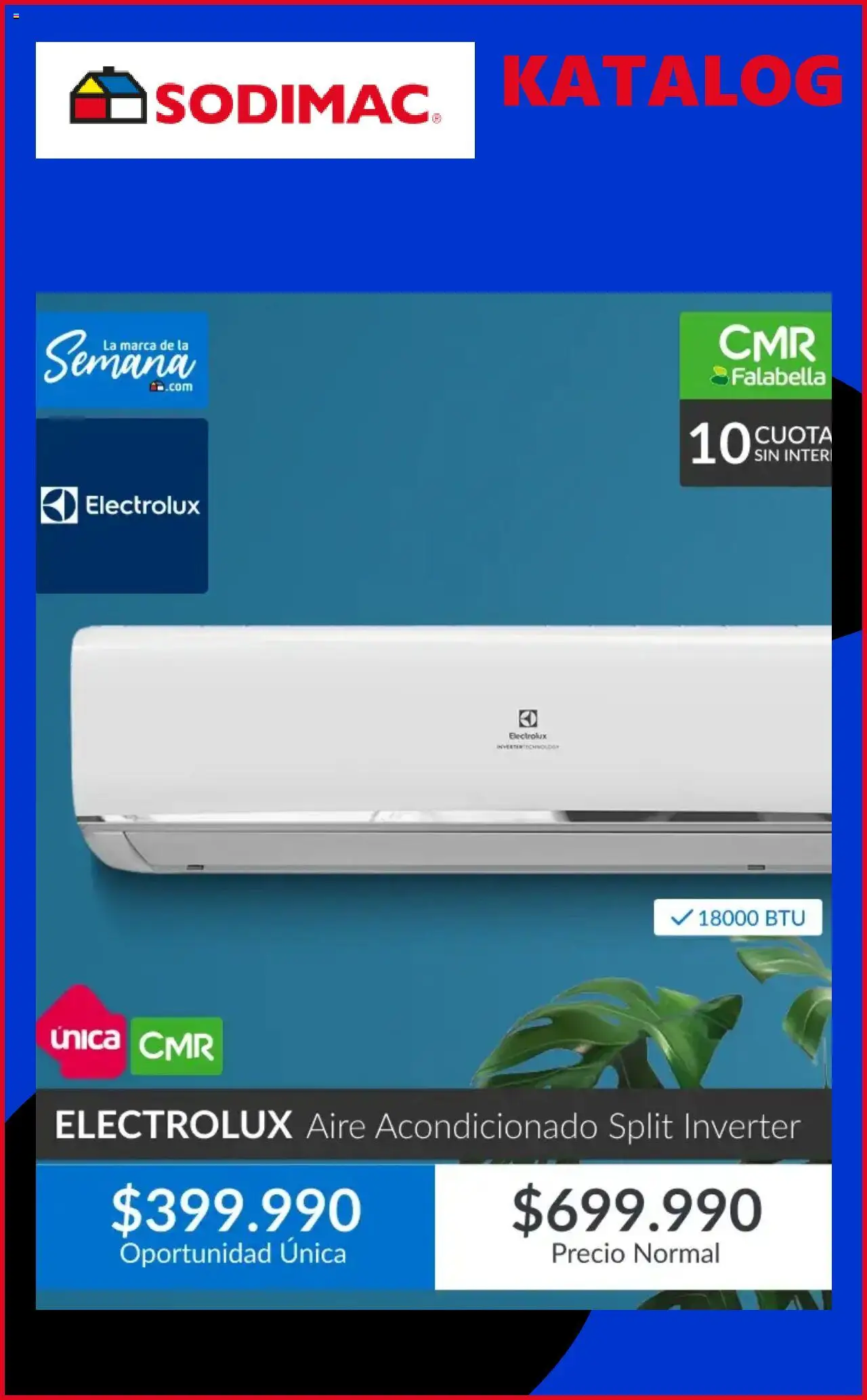 Sodimac ofertas  │ válido desde el 05.08.2025 | Página: 8 | Productos: Aire acondicionado