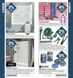 Preview of Menards weekly ads valid from 01.01.2026 | Page: 28 | Products: Sealant, Pipe, Bath, Stapler