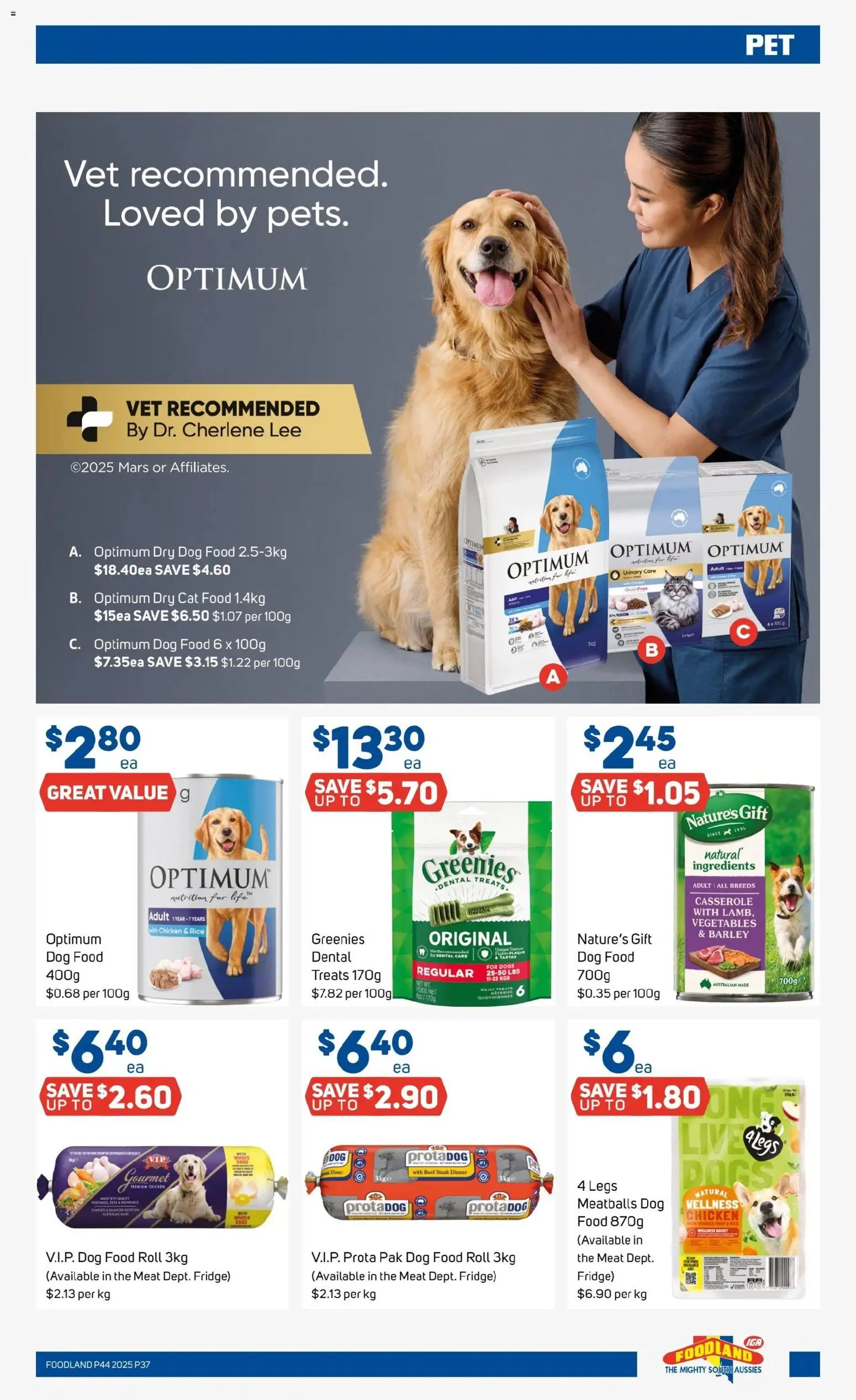 Foodland catalogue - valid from 29.09.2025 | Page: 37 | Products: Chicken, Meat, Dog food, Dental care
