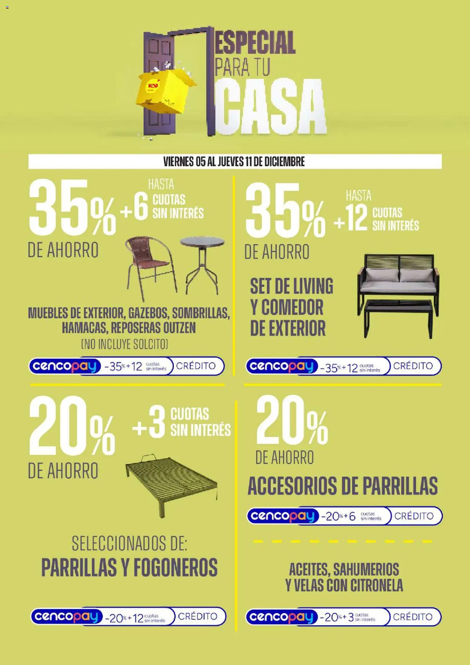 Vea - Ofertas especial para tu casa │ válido desde el 05.12.2025 | Página: 4 | Productos: Citronela