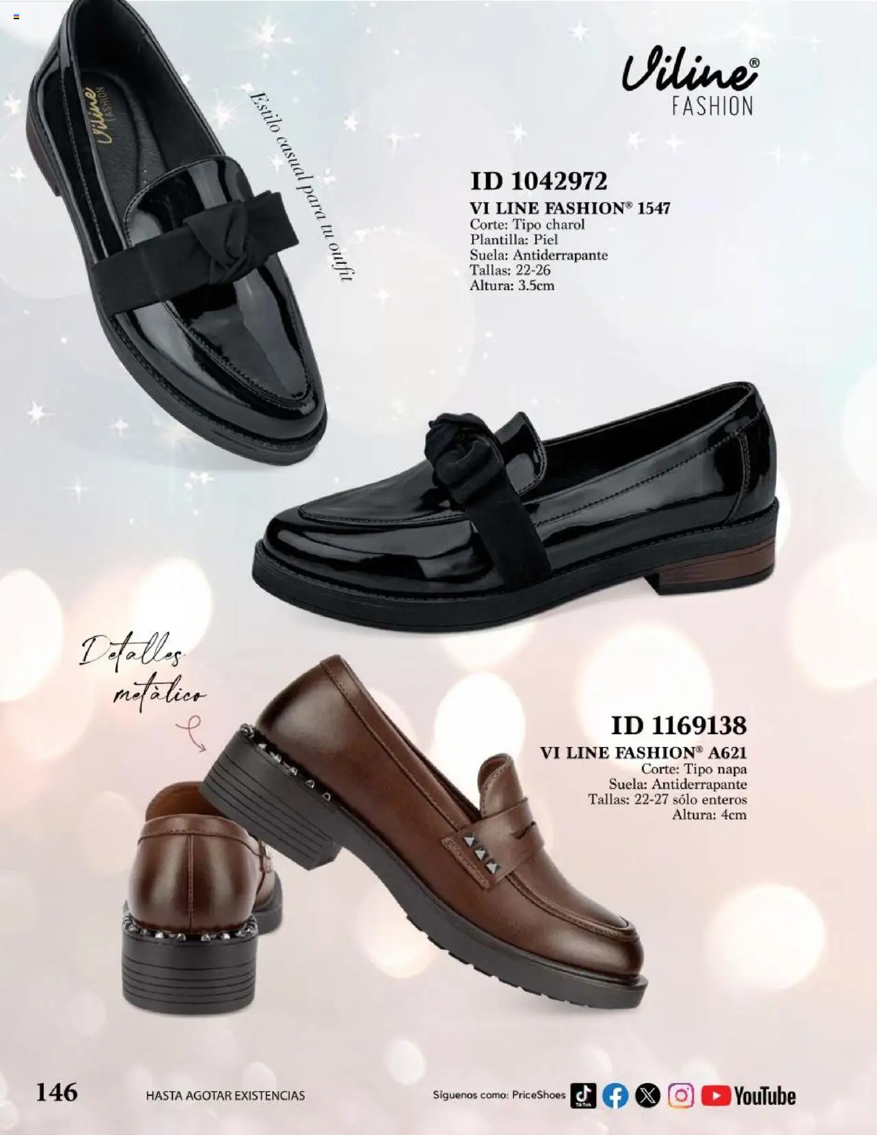 Nuevas ofertas de Price Shoes válidas en toda la República Mexicana desde el 05.08.2024. ¡Encuentra las mejores ofertas en Price Shoes catálogo Vestir Casual ! | Página: 146