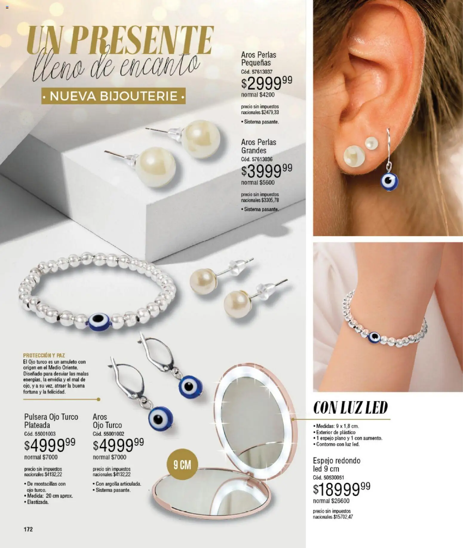 Millanel - Catálogo │ válido desde el 08.12.2025 | Página: 196 | Productos: Pulsera, Aros, Espejo, Contorno