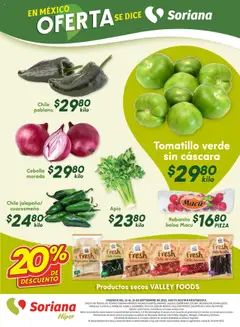 Nuevas ofertas de Soriana válidas en toda la República Mexicana desde el 12.09.2025. ¡Encuentra las mejores ofertas en Soriana - Folleto! | Página: 5