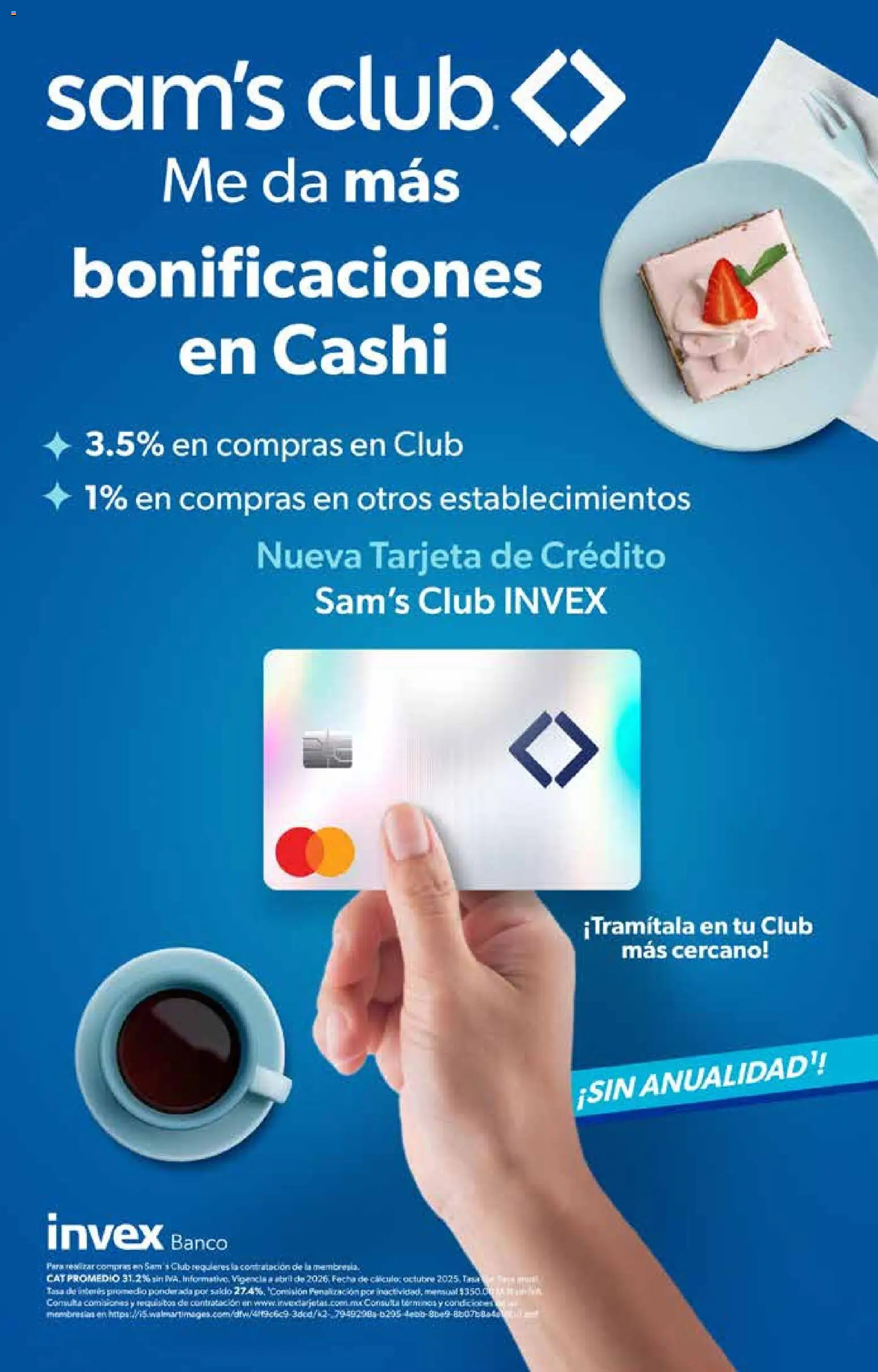 Nuevas ofertas de Sam's Club válidas en toda la República Mexicana desde el 07.01.2026. ¡Encuentra las mejores ofertas en Sam's Club catálogo! | Página: 32 | Productos: Banco