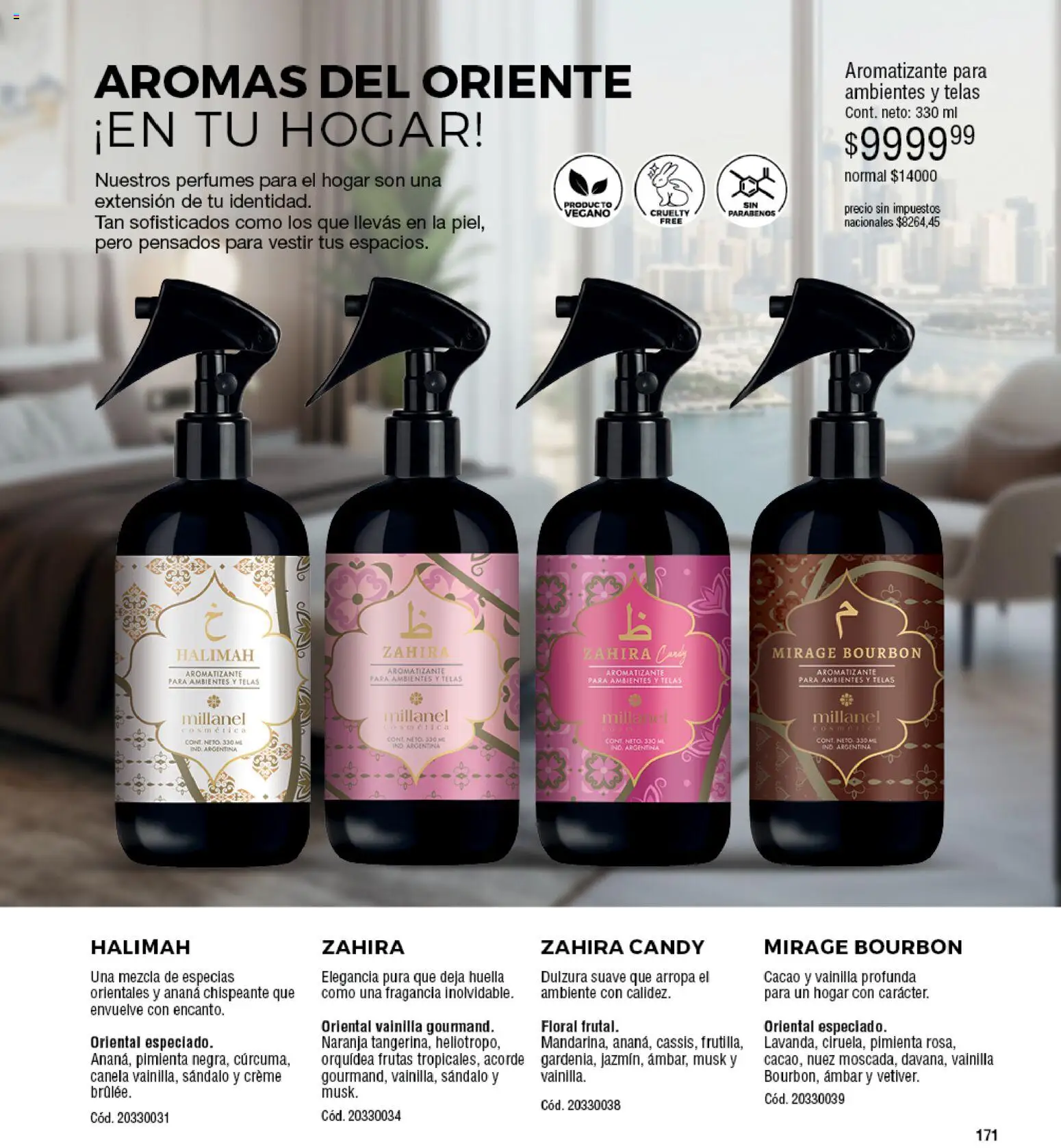 Millanel - Catálogo │ válido desde el 02.03.2026 | Página: 171 | Productos: Fragancia, Ananá, Nuez, Cacao