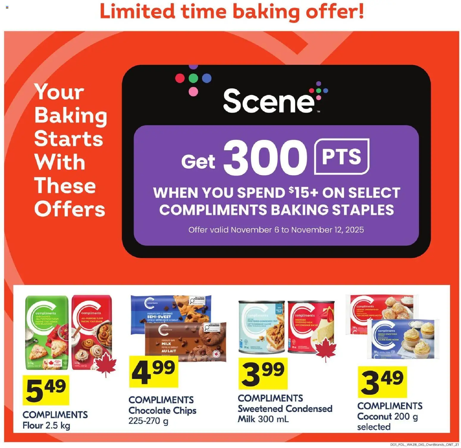Foodland flyer valid from 06.11.2025 | Page: 9 | Products: Chips, Milk, Chocolate