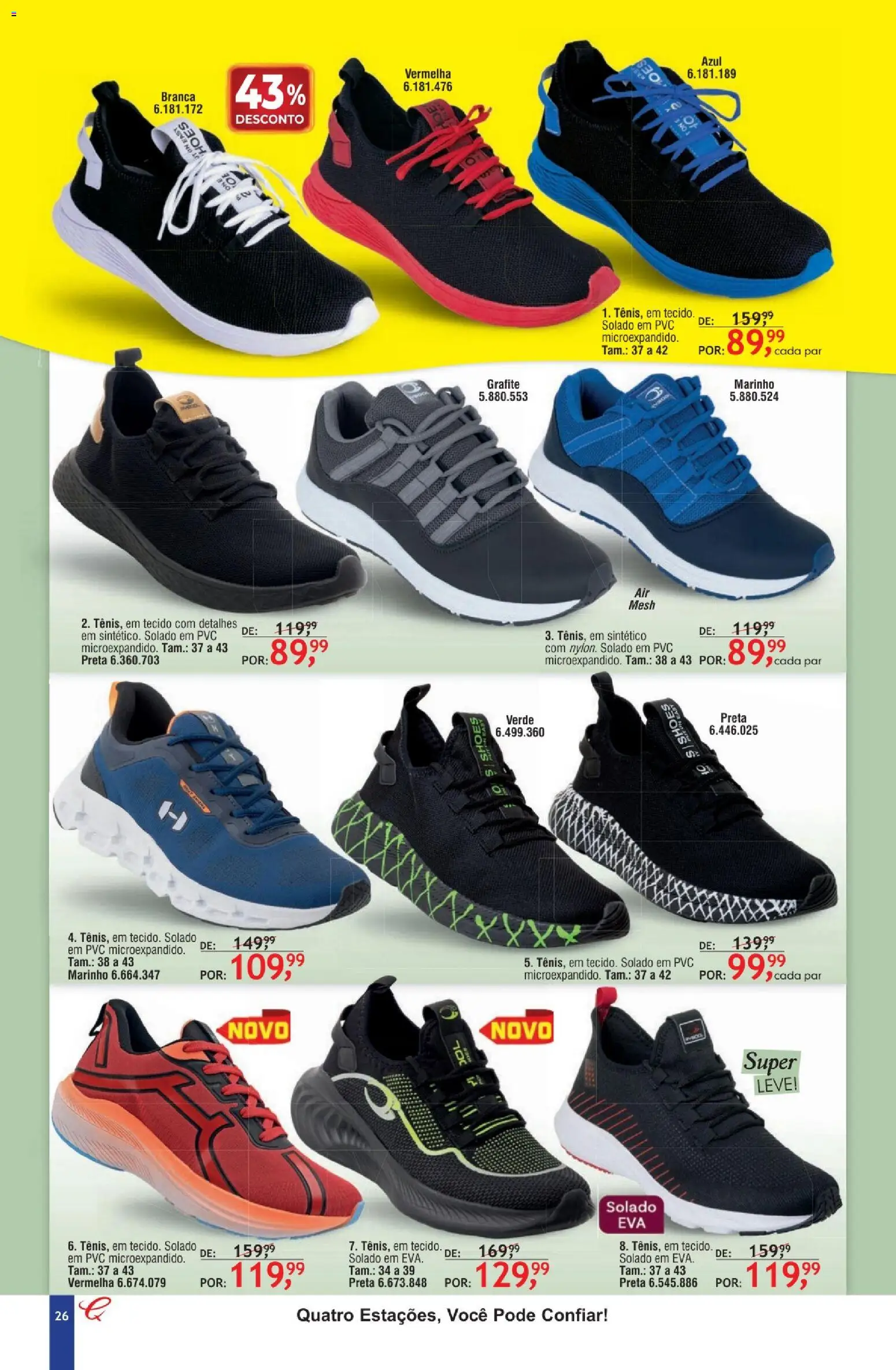 Quatro Estações Folheto - válido de 01.02.2026 | Página: 22 | Produtos: Tecido