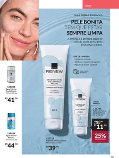 Avon Black Friday - Pré-Visualização do folheto da loja Avon, válido de 29.10.2025 | Página: 35 | Produtos: Água micelar, Gel de limpeza, Sabonete