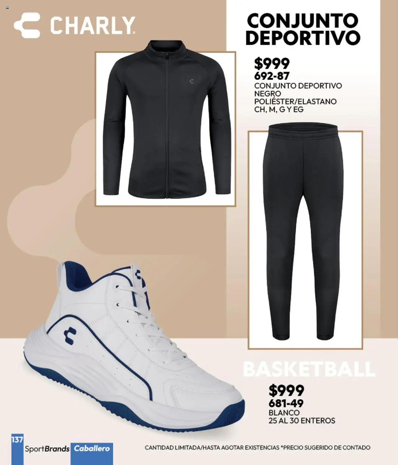 Nuevas ofertas de Cklass válidas en toda la República Mexicana desde el 16.09.2025. ¡Encuentra las mejores ofertas en Cklass - Catálogo Invierno Sportbrands! | Página: 138 | Productos: Conjunto