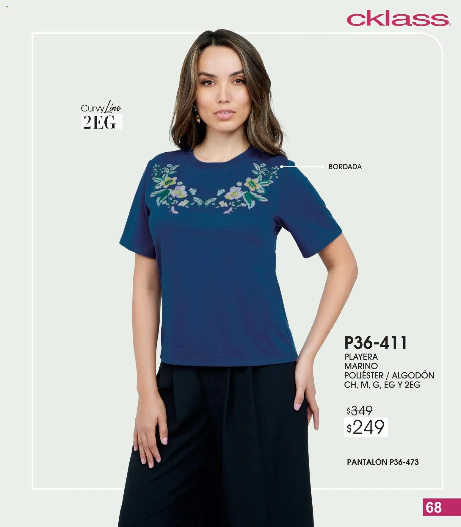 Nuevas ofertas de Cklass válidas en toda la República Mexicana desde el 13.02.2026. ¡Encuentra las mejores ofertas en Cklass catálogo Especial Fashionline! | Página: 69 | Productos: Algodón, Playera