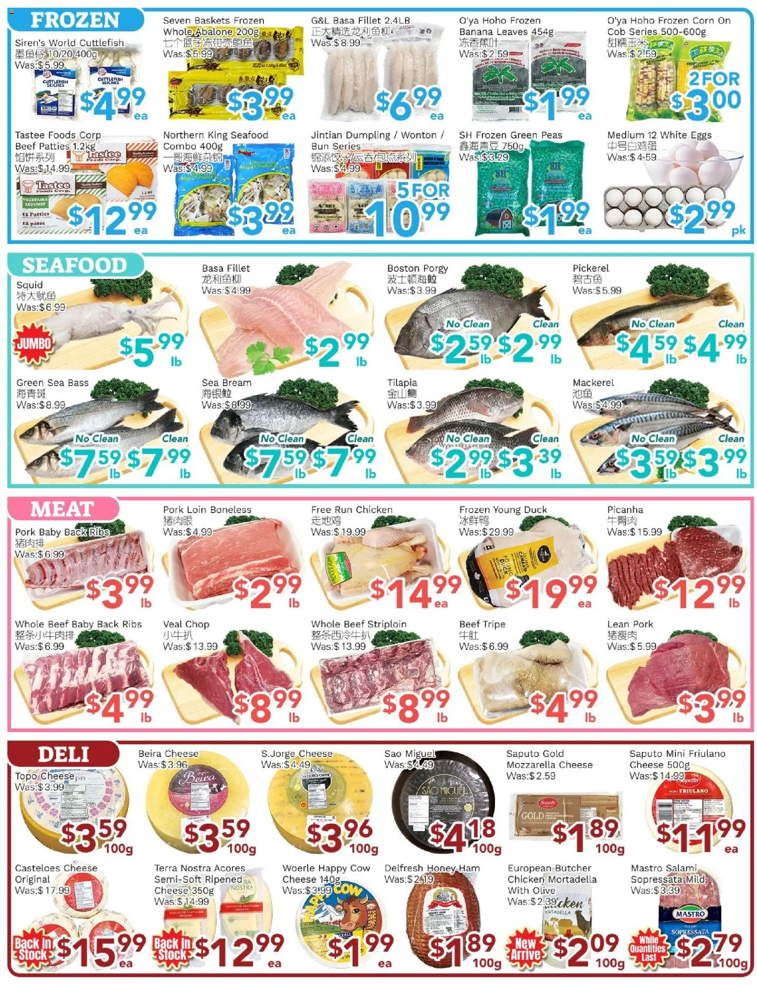 Ample Food Market flyer valid from 31.10.2025 | Page: 4 | Products: Beef, Eggs, Salami, Chicken