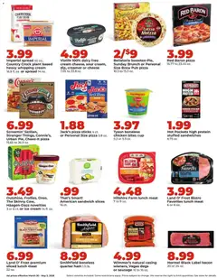 Preview of HyVee weekly ads valid from 30.03.2026 | Page: 11 | Products: Fryer, Pizza, Cream, Ice cream