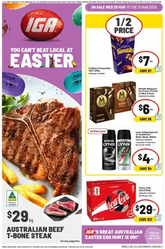Preview of IGA catalogue NSW - valid from 25.03.2026