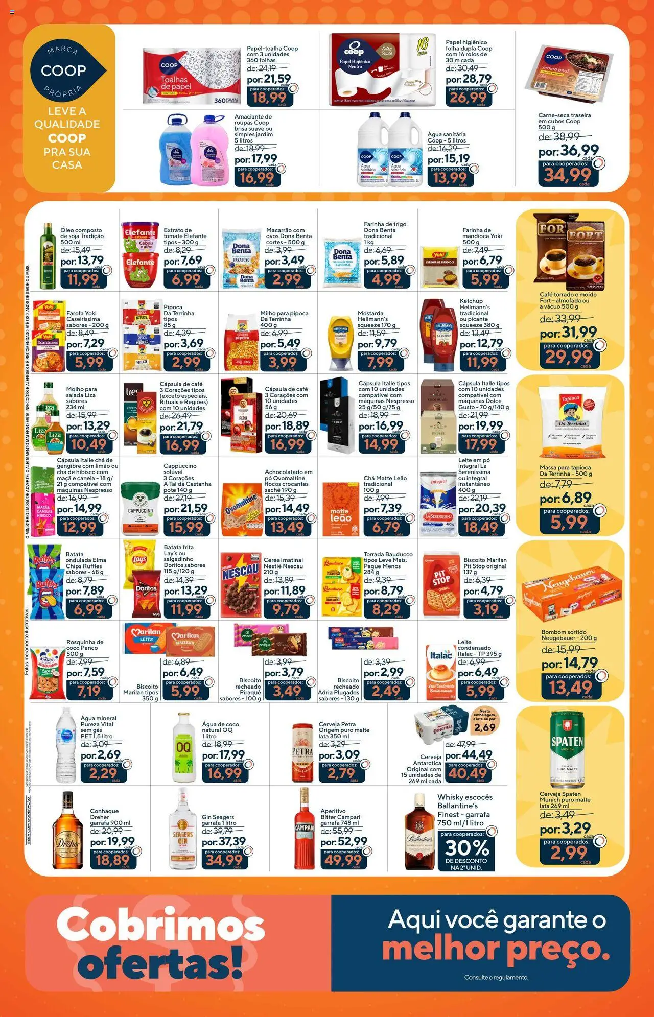Coop Folheto - válido de 18.08.2025 | Página: 2 | Produtos: Achocolatado, Leite, Neugebauer, Batata frita
