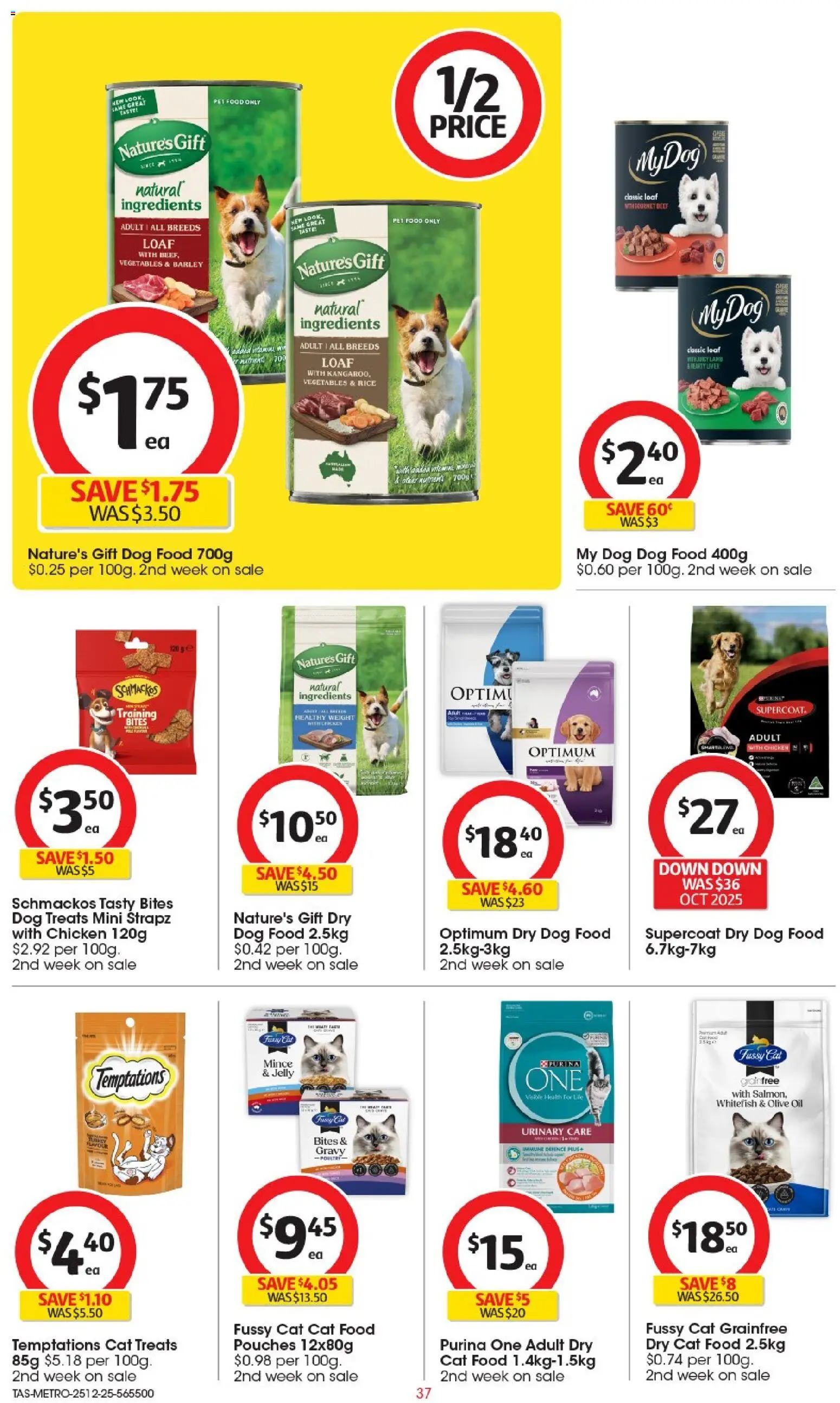 Coles catalogue - valid from 25.12.2025 | Page: 38 | Products: Oil, Chicken, Rice, Dog food