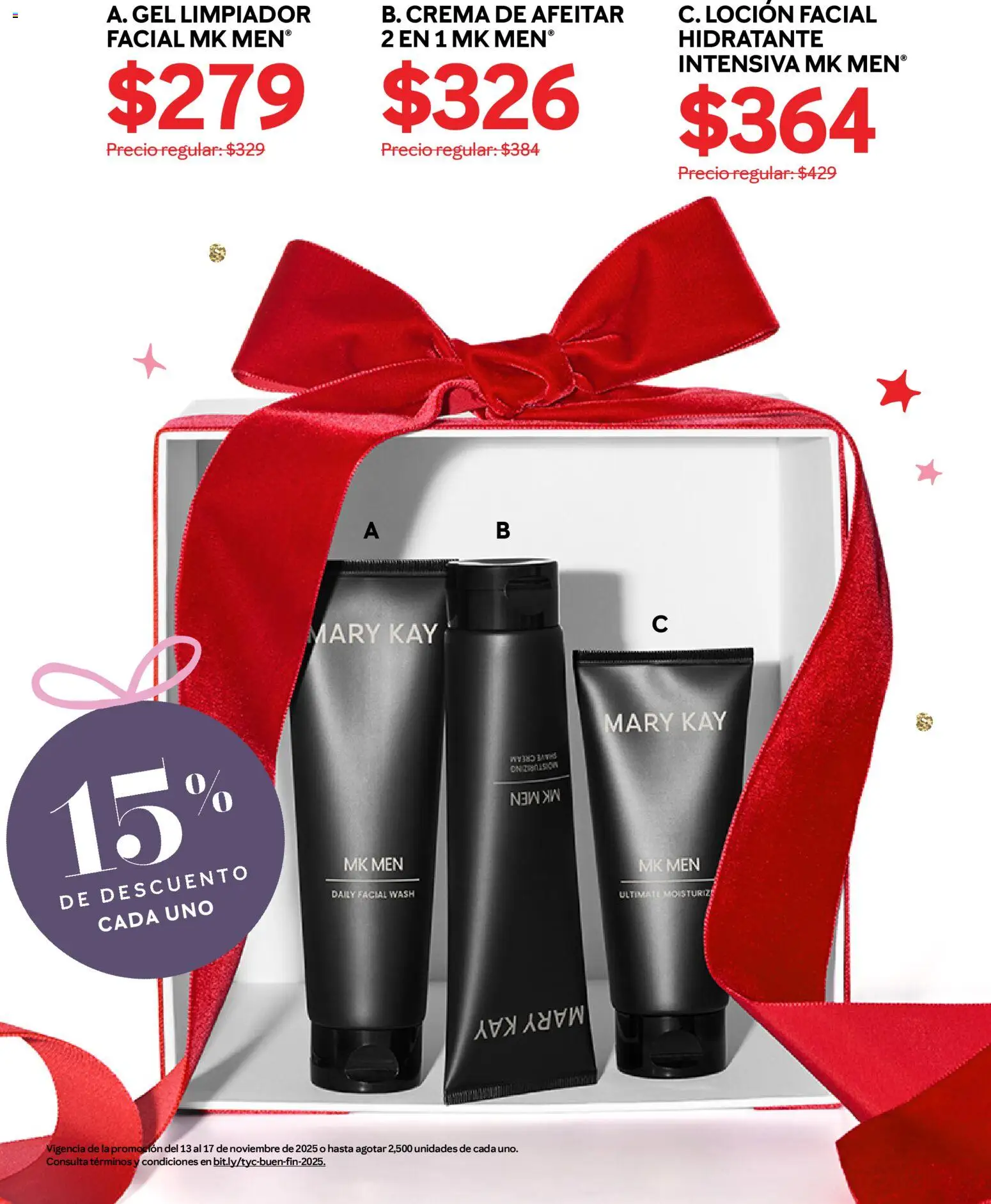Nuevas ofertas de Mary Kay válidas en toda la República Mexicana desde el 13.11.2025. ¡Encuentra las mejores ofertas en Mary Kay Buen Fin ! | Página: 14 | Productos: Crema, Loción, Limpiador, Limpiador facial
