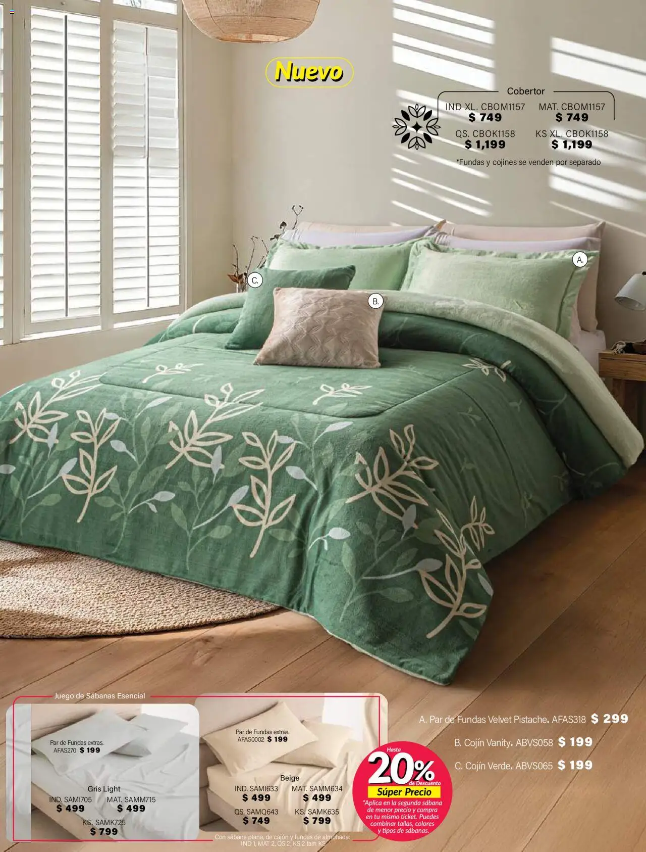 Nuevas ofertas de Colchas Concord válidas en toda la República Mexicana desde el 01.08.2025. ¡Encuentra las mejores ofertas en Colchas Concord - Catálogo! | Página: 746 | Productos: Cobertor, Juego, Sabanas