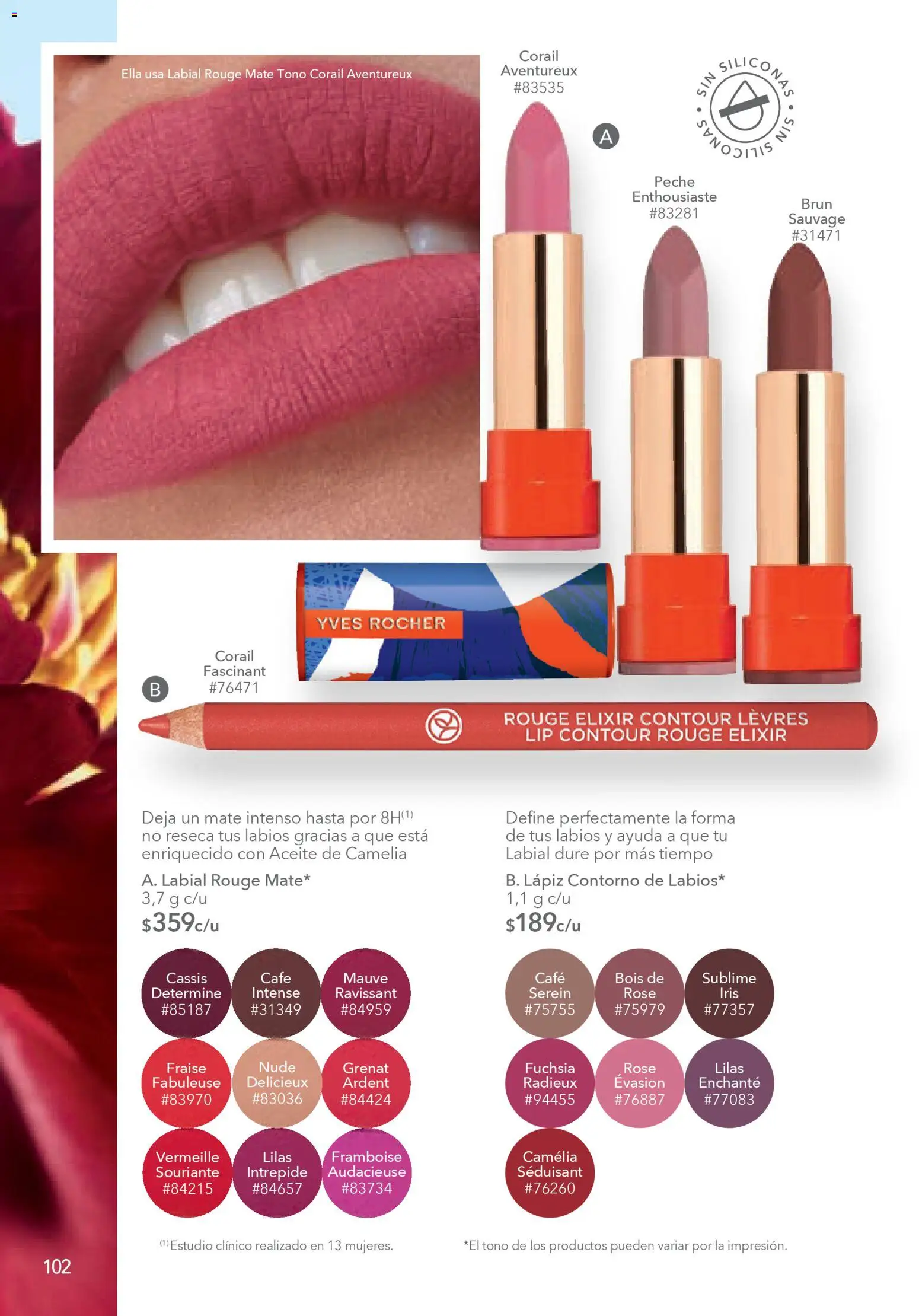 Nuevas ofertas de Yves Rocher válidas en toda la República Mexicana desde el 03.03.2026. ¡Encuentra las mejores ofertas en Yves Rocher campaña 4 2026! | Página: 104 | Productos: Contorno, Aceite, Café, Mate