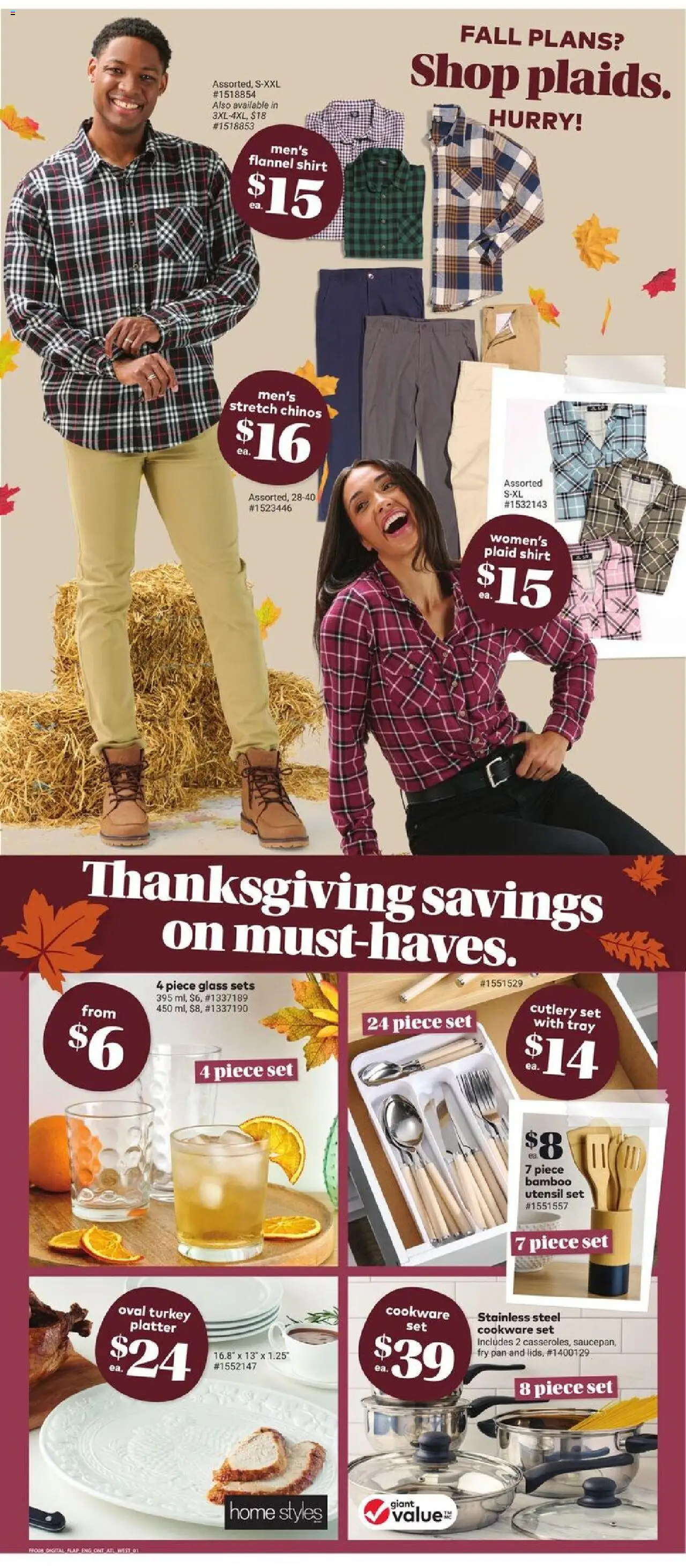 Giant Tiger flyer valid from 24.09.2025 | Page: 4 | Products: Turkey, Shirt