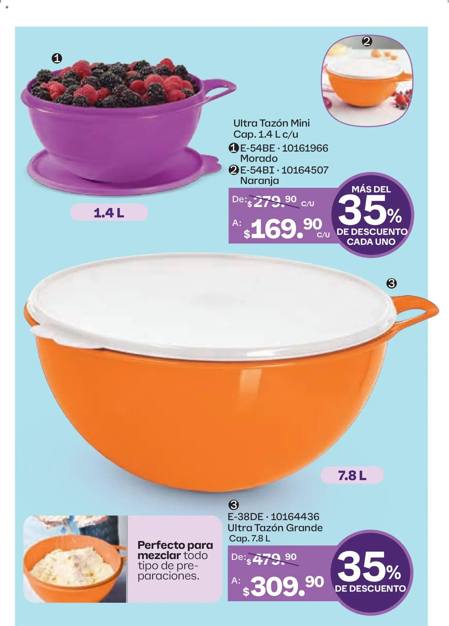 ¡El último » catálogo de Tupperware para Abril « está aquí! Descubre las SUPER OFERTAS. | México