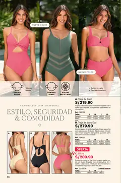 Vista previa de folleto Leonisa - Catálogo de la Leonisa válido desde 05.02.2026 | Página: 86 | Productos: Baño, Traje de baño, Traje, Maleta