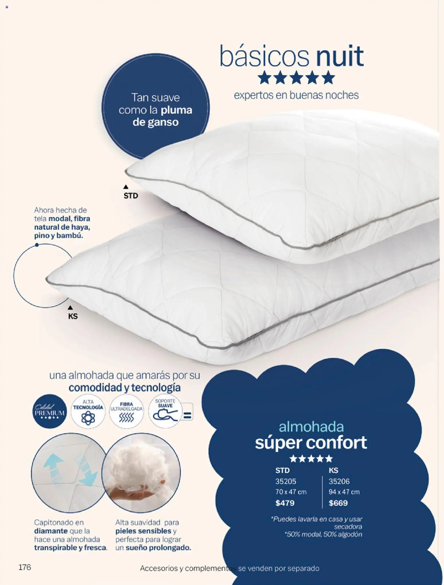 Nuevas ofertas de Vianney válidas en toda la República Mexicana desde el 06.03.2026. ¡Encuentra las mejores ofertas en Vianney catálogo Tu hogar, nuestra pasión! | Página: 178 | Productos: Secadora, Algodón, Almohada