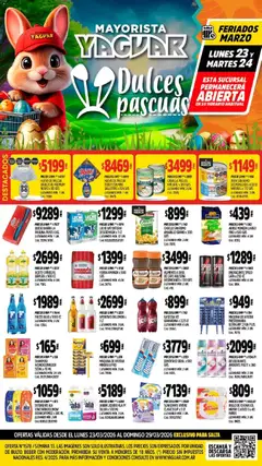 Vista previa Yaguar - Oferta Semanal Salta válido desde el 23.03.2026